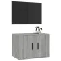 TV-Wandschrank in Sonoma-Grau, 57 x 34,5 x 40 cm von vidaXL, TV-Möbel - Ref: Foro24-816622, Preis: 47,53 €, Rabatt: %