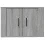 TV-Wandschrank in Sonoma-Grau, 57 x 34,5 x 40 cm von vidaXL, TV-Möbel - Ref: Foro24-816622, Preis: 47,53 €, Rabatt: %
