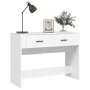 White plywood console table 100x39x75 cm by vidaXL, Tables - Ref: Foro24-816776, Price: 63,50 €, Discount: %