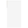 Mesa consola de madera contrachapada blanco 100x39x75 cm de vidaXL, Mesas - Ref: Foro24-816776, Precio: 63,97 €, Descuento: %