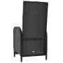 Liegende Gartenstühle mit Kissen, 2 Stück, schwarzes PE-Rattan von vidaXL, Gartenstühle - Ref: Foro24-319892, Preis: 237,56 €...