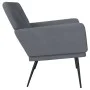 Banco de terciopelo gris oscuro 108x79x79 cm de vidaXL, Bancos - Ref: Foro24-351383, Precio: 117,33 €, Descuento: %