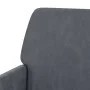 Banco de terciopelo gris oscuro 108x79x79 cm de vidaXL, Bancos - Ref: Foro24-351383, Precio: 117,33 €, Descuento: %