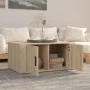 Couchtisch aus Sonoma-Eichensperrholz, 80 x 50 x 36 cm von vidaXL, Couchtisch - Ref: Foro24-816515, Preis: 62,61 €, Rabatt: %