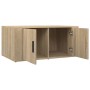 Couchtisch aus Sonoma-Eichensperrholz, 80 x 50 x 36 cm von vidaXL, Couchtisch - Ref: Foro24-816515, Preis: 63,39 €, Rabatt: %