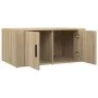 Couchtisch aus Sonoma-Eichensperrholz, 80 x 50 x 36 cm von vidaXL, Couchtisch - Ref: Foro24-816515, Preis: 62,61 €, Rabatt: %
