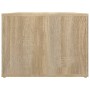 Couchtisch aus Sonoma-Eichensperrholz, 80 x 50 x 36 cm von vidaXL, Couchtisch - Ref: Foro24-816515, Preis: 63,39 €, Rabatt: %