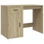 Sonoma Schreibtisch aus Eiche 100x49x75 cm von vidaXL, Schreibtische - Ref: Foro24-816787, Preis: 80,74 €, Rabatt: %