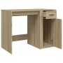 Sonoma Schreibtisch aus Eiche 100x49x75 cm von vidaXL, Schreibtische - Ref: Foro24-816787, Preis: 80,74 €, Rabatt: %