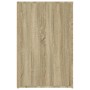 Escritorio madera contrachapada color roble Sonoma 100x49x75 cm de vidaXL, Escritorios - Ref: Foro24-816787, Precio: 83,41 €,...