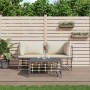 Garden furniture set 3 pieces anthracite PE rattan cushions by vidaXL, Outdoor sofas - Ref: Foro24-3186692, Price: 243,04 €, ...