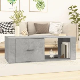 Couchtisch aus betongrauem Sperrholz, 100 x 50,5 x 35 cm von vidaXL, Couchtisch - Ref: Foro24-816540, Preis: 68,98 €, Rabatt: %