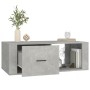 Concrete gray plywood coffee table 100x50.5x35cm by vidaXL, Coffee table - Ref: Foro24-816540, Price: 69,80 €, Discount: %