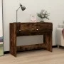 Smoked oak plywood console table 100x39x75 cm by vidaXL, Tables - Ref: Foro24-816781, Price: 61,73 €, Discount: %