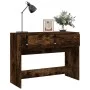 Smoked oak plywood console table 100x39x75 cm by vidaXL, Tables - Ref: Foro24-816781, Price: 61,73 €, Discount: %