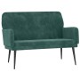Dunkelgrüne Samtbank 108x79x79 cm von vidaXL, Banken - Ref: Foro24-351416, Preis: 140,82 €, Rabatt: %