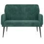 Dark green velvet bench 108x79x79 cm by vidaXL, Banks - Ref: Foro24-351416, Price: 138,63 €, Discount: %
