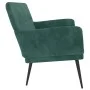 Dark green velvet bench 108x79x79 cm by vidaXL, Banks - Ref: Foro24-351416, Price: 138,63 €, Discount: %
