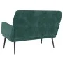 Dark green velvet bench 108x79x79 cm by vidaXL, Banks - Ref: Foro24-351416, Price: 138,63 €, Discount: %