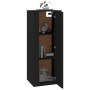 Schwarzer TV-Wandschrank 40x34,5x100 cm von vidaXL, TV-Möbel - Ref: Foro24-816681, Preis: 54,32 €, Rabatt: %