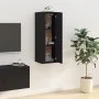 Mueble para TV de pared negro 40x34,5x100 cm de vidaXL, Muebles TV - Ref: Foro24-816681, Precio: 53,64 €, Descuento: %