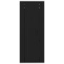 Schwarzer TV-Wandschrank 40x34,5x100 cm von vidaXL, TV-Möbel - Ref: Foro24-816681, Preis: 54,32 €, Rabatt: %