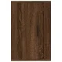 Wand-TV-Schränke 2 Stück braune Eiche 40x34,5x60 cm von vidaXL, TV-Möbel - Ref: Foro24-816671, Preis: 66,27 €, Rabatt: %
