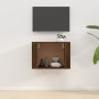Wand-TV-Möbel aus brauner Eiche 57x34,5x40 cm von vidaXL, TV-Möbel - Ref: Foro24-816623, Preis: 44,03 €, Rabatt: %