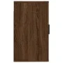 Wand-TV-Schränke 2 Stück braune Eiche 40x34,5x60 cm von vidaXL, TV-Möbel - Ref: Foro24-816671, Preis: 66,27 €, Rabatt: %