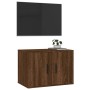 Wand-TV-Möbel aus brauner Eiche 57x34,5x40 cm von vidaXL, TV-Möbel - Ref: Foro24-816623, Preis: 44,03 €, Rabatt: %