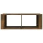 Mesa de centro madera contrachapada roble ahumado 100x50x36 cm de vidaXL, Mesas de centro - Ref: Foro24-816525, Precio: 45,93...