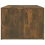 Mesa de centro madera contrachapada roble ahumado 100x50x36 cm de vidaXL, Mesas de centro - Ref: Foro24-816525, Precio: 45,93...