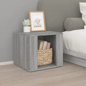 Bedside table made of gray Sonoma plywood, measuring 41x40x36 cm. by vidaXL, Nightstands - Ref: Foro24-816550, Price: 30,50 €...