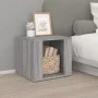 Bedside table made of gray Sonoma plywood, measuring 41x40x36 cm. by vidaXL, Nightstands - Ref: Foro24-816550, Price: 30,50 €...