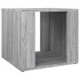 Bedside table made of gray Sonoma plywood, measuring 41x40x36 cm. by vidaXL, Nightstands - Ref: Foro24-816550, Price: 30,50 €...