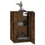 Smoked oak wall TV cabinet 40x34.5x60 cm by vidaXL, TV Furniture - Ref: Foro24-816666, Price: 40,56 €, Discount: %
