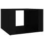 Schwarzer Nachttisch aus Sperrholz, 57 x 55 x 36 cm von vidaXL, Nachttische - Ref: Foro24-816553, Preis: 33,86 €, Rabatt: %