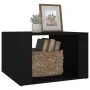 Schwarzer Nachttisch aus Sperrholz, 57 x 55 x 36 cm von vidaXL, Nachttische - Ref: Foro24-816553, Preis: 33,86 €, Rabatt: %