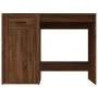 Brown oak plywood desk 100x49x75 cm by vidaXL, Desks - Ref: Foro24-816791, Price: 78,64 €, Discount: %