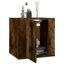 Wall TV cabinets 2 pcs smoked oak 40x34.5x40 cm by vidaXL, TV Furniture - Ref: Foro24-816651, Price: 51,36 €, Discount: %