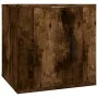 Wand-TV-Schränke, 2 Stück, geräucherte Eiche, 40 x 34,5 x 40 cm von vidaXL, TV-Möbel - Ref: Foro24-816651, Preis: 51,36 €, Ra...