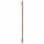 Tiradores para armarios 20 uds acero inoxidable bronce 480 mm