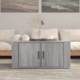 Mesa de centro madera contrachapada gris Sonoma 80x50x36 cm de vidaXL, Mesas de centro - Ref: Foro24-816518, Precio: 59,10 €,...