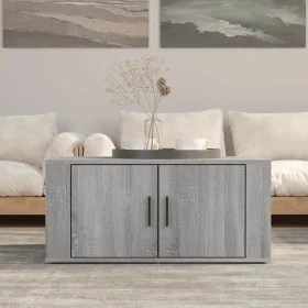 Sonoma-Couchtisch aus grauem Sperrholz, 80 x 50 x 36 cm von vidaXL, Couchtisch - Ref: Foro24-816518, Preis: 58,44 €, Rabatt: %