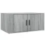 Mesa de centro madera contrachapada gris Sonoma 80x50x36 cm de vidaXL, Mesas de centro - Ref: Foro24-816518, Precio: 58,44 €,...