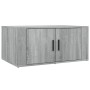 Sonoma-Couchtisch aus grauem Sperrholz, 80 x 50 x 36 cm von vidaXL, Couchtisch - Ref: Foro24-816518, Preis: 59,10 €, Rabatt: %