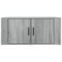 Sonoma-Couchtisch aus grauem Sperrholz, 80 x 50 x 36 cm von vidaXL, Couchtisch - Ref: Foro24-816518, Preis: 59,10 €, Rabatt: %