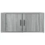 Sonoma gray plywood coffee table 80x50x36 cm by vidaXL, Coffee table - Ref: Foro24-816518, Price: 58,44 €, Discount: %
