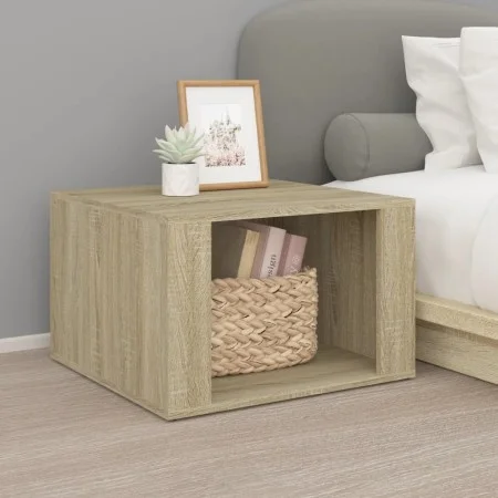 Nachttisch aus Sonoma-Eichensperrholz, 57 x 55 x 36 cm von vidaXL, Nachttische - Ref: Foro24-816555, Preis: 35,13 €, Rabatt: %