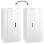 Glänzend weißer TV-Wandschrank 40x34,5x80 cm von vidaXL, TV-Möbel - Ref: Foro24-816674, Preis: 51,70 €, Rabatt: %